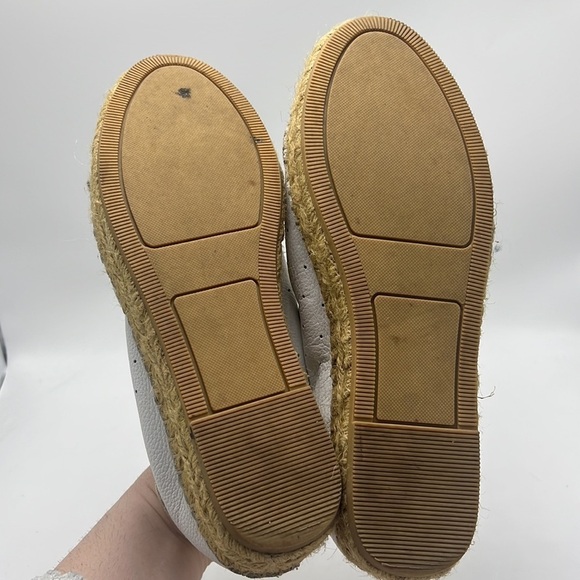 Steve Madden white espadrille sneakers size 9.5 - Picture 3 of 6